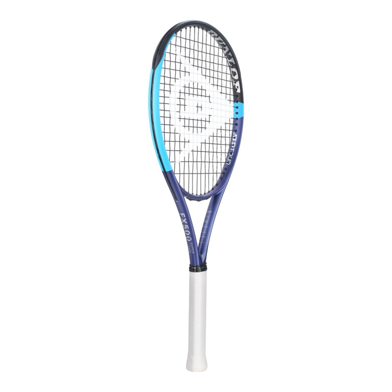 Dunlop Tennisschläger FX 500 Super Lite 100in/255g/Allround 2026 blau - unbesaitet -
